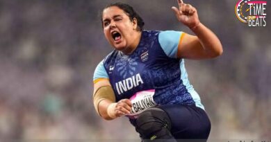 shotput Kiran Belliyan of India wins bronze